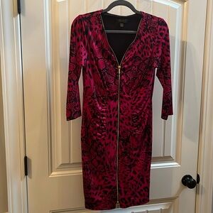 Thalia Sodi animal print dress size Small